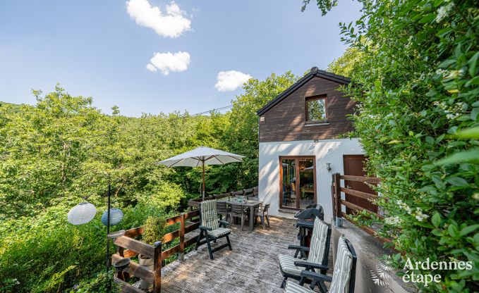 Comfortabele chalet voor 5 personen in Aywaille met 2 slaapkamers, priv�terras en tuin