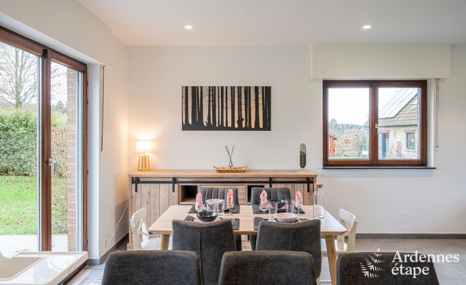 Charmante vakantiewoning in Aywaille voor 2 koppels met priv�badkamers, infraroodcabine en ruime tuin