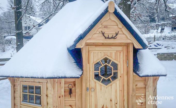 Gezellige houten familiechalet in Aywaille, Ardennen