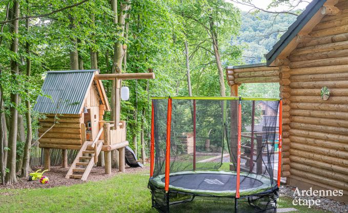 Gezellige houten familiechalet in Aywaille, Ardennen