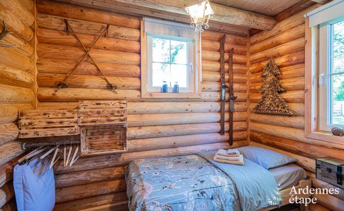Gezellige houten familiechalet in Aywaille, Ardennen