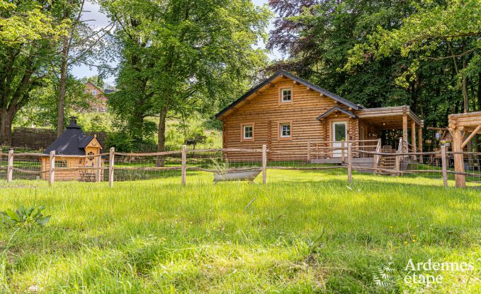 Gezellige houten familiechalet in Aywaille, Ardennen