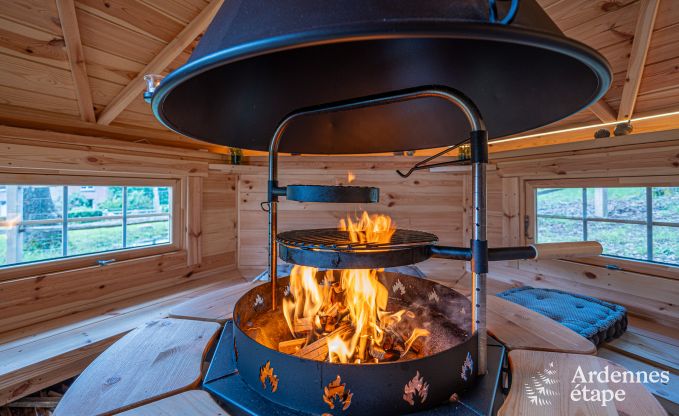 Gezellige houten familiechalet in Aywaille, Ardennen