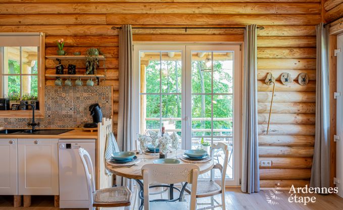 Gezellige houten familiechalet in Aywaille, Ardennen