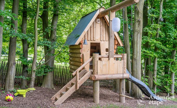 Gezellige houten familiechalet in Aywaille, Ardennen