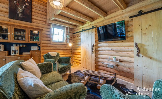 Gezellige houten familiechalet in Aywaille, Ardennen