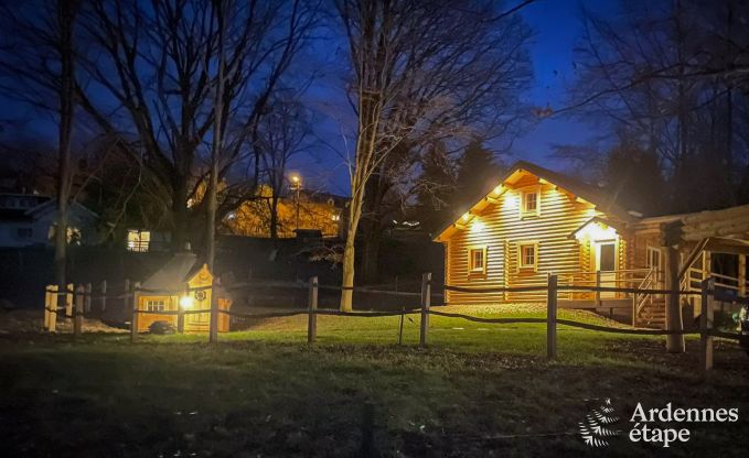 Gezellige houten familiechalet in Aywaille, Ardennen