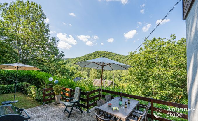 Comfortabele chalet voor 5 personen in Aywaille met 2 slaapkamers, priv�terras en tuin