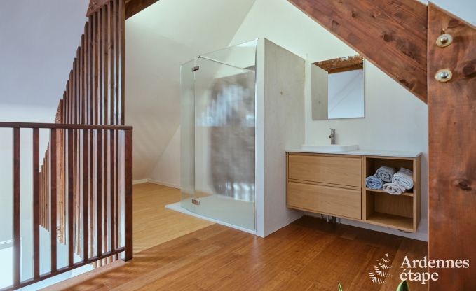 Ruime villa voor 9 personen in Baillonville met binnenzwembad en jacuzzi