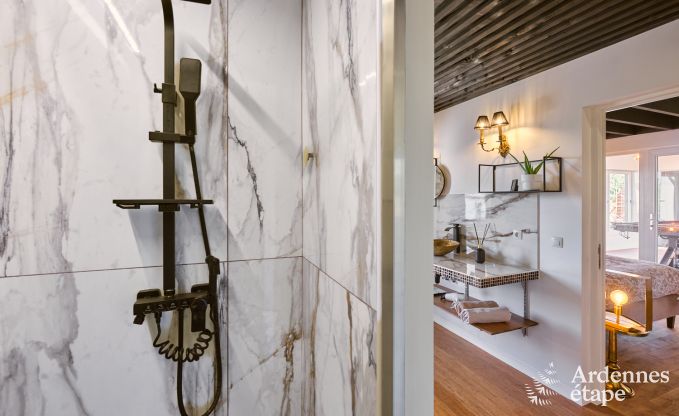 Ruime villa voor 9 personen in Baillonville met binnenzwembad en jacuzzi