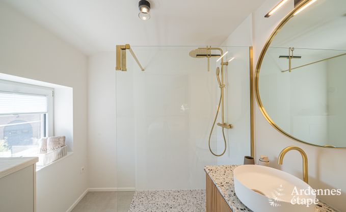 Luxueus vakantiehuis in Baillonville voor 6 personen met wellness en verwarmd zwembad