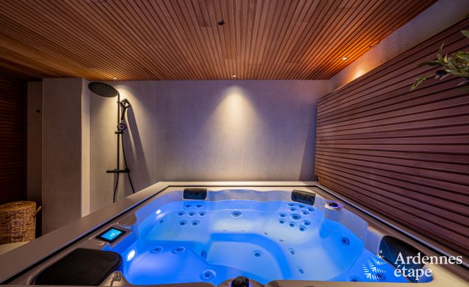 Luxueus vakantiehuis in Baillonville voor 6 personen met wellness en verwarmd zwembad