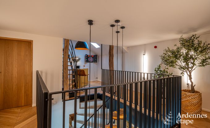 Luxueus vakantiehuis in Baillonville voor 6 personen met wellness en verwarmd zwembad