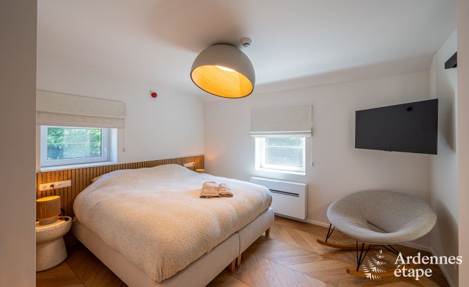Luxueus vakantiehuis in Baillonville voor 6 personen met wellness en verwarmd zwembad