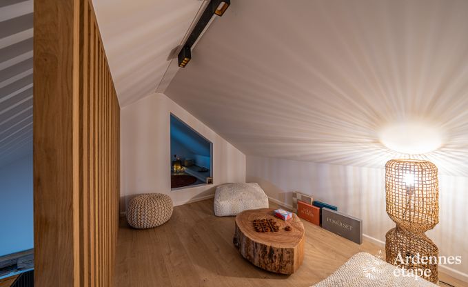 Luxueus vakantiehuis in Baillonville voor 6 personen met wellness en verwarmd zwembad