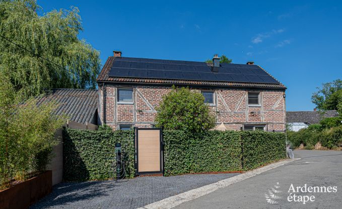 Luxueus vakantiehuis in Baillonville voor 6 personen met wellness en verwarmd zwembad