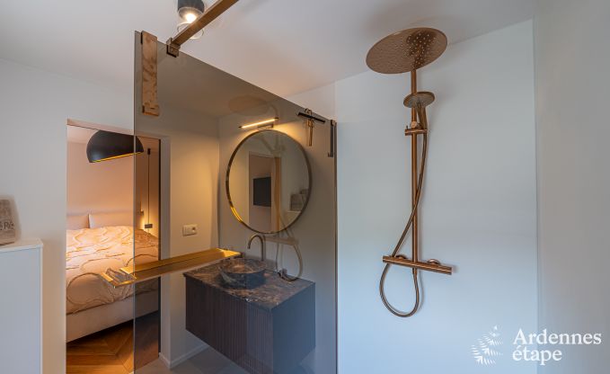 Luxueus vakantiehuis in Baillonville voor 6 personen met wellness en verwarmd zwembad