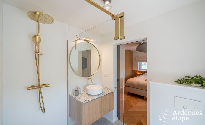 Luxueus vakantiehuis in Baillonville voor 6 personen met wellness en verwarmd zwembad