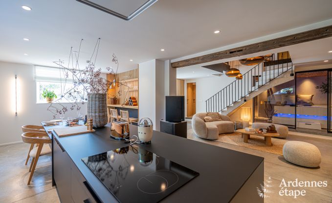 Luxueus vakantiehuis in Baillonville voor 6 personen met wellness en verwarmd zwembad