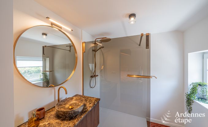 Luxueus vakantiehuis in Baillonville voor 6 personen met wellness en verwarmd zwembad