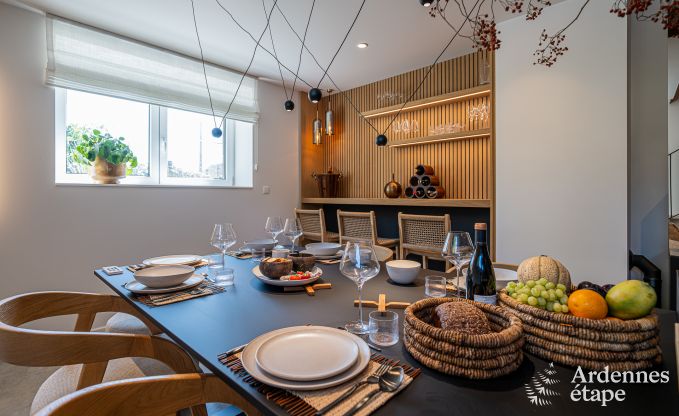 Luxueus vakantiehuis in Baillonville voor 6 personen met wellness en verwarmd zwembad