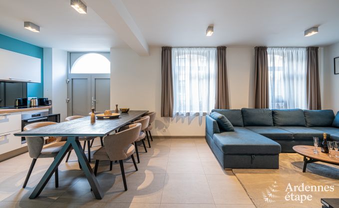 Appartement voor 4 personen in Barvaux: moderne accommodatie met sauna, tuin en babybedje