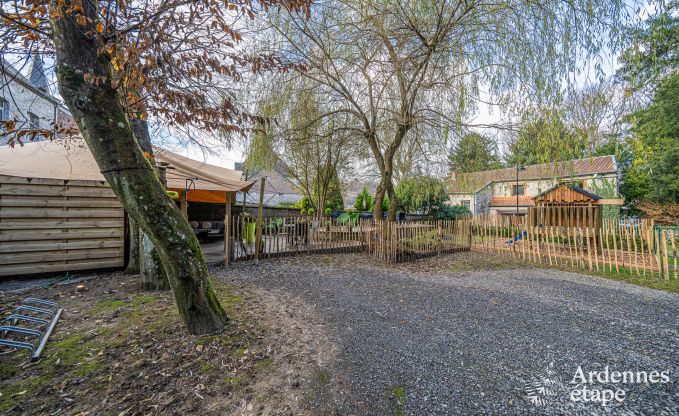 Appartement voor 4 personen in Barvaux: moderne accommodatie met sauna, tuin en babybedje