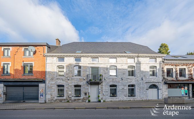 Appartement voor 4 personen in Barvaux: moderne accommodatie met sauna, tuin en babybedje