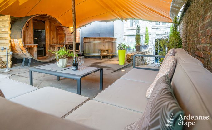 Appartement voor 4 personen in Barvaux: moderne accommodatie met sauna, tuin en babybedje