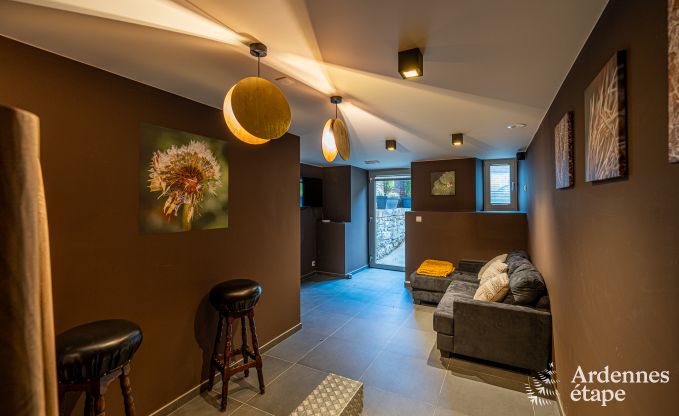Romantische suite voor 2 personen in Barvaux: luxe faciliteiten, sauna en jacuzzi in de Ardennen