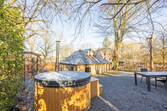 Luxe vakantiechalet in Bastogne voor 6 personen met sauna en tuin