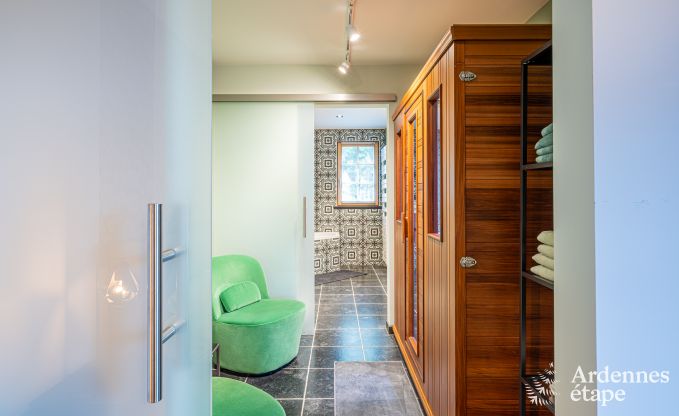 Luxe cottage met sauna in Bastogne, Ardennen