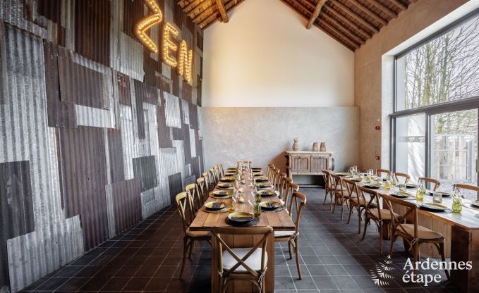 Uitzonderlijke luxe villa in Bastogne voor 16 personen met topvoorzieningen en nabijheid van attracties