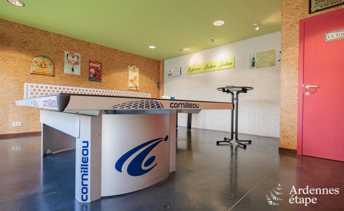 Grote vakantiewoning in Bastogne voor 14 personen met wellness en ontspanningsruimte