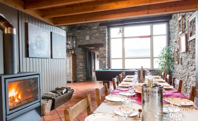 Charmant huis in Bastogne in de Ardennen: accommodatie voor 18 personen