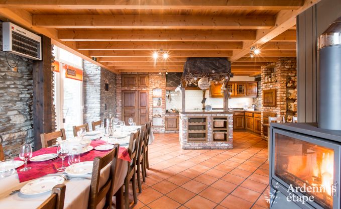 Charmant huis in Bastogne in de Ardennen: accommodatie voor 18 personen