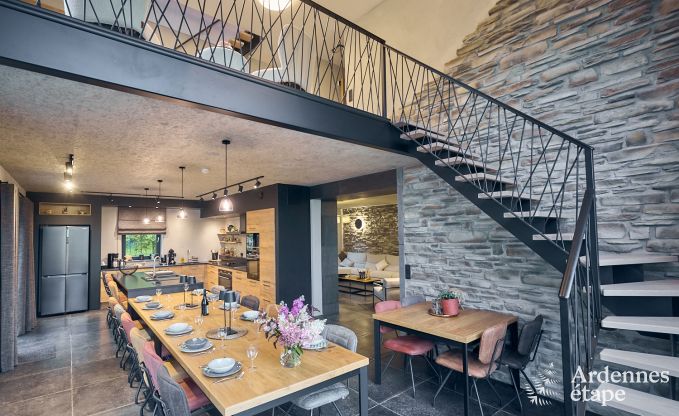 Vakantiehuis in Bastogne: authentieke vakantiewoning voor 16 personen met moderne voorzieningen in de Ardennen