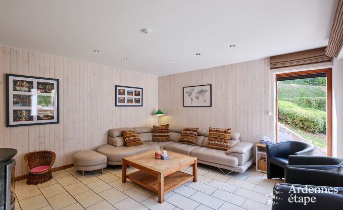 Luxe chalet met sauna in Beauraing, Ardennen