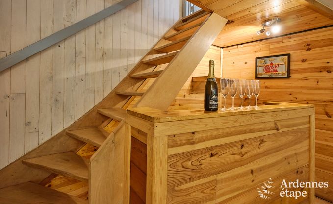 Luxe chalet met sauna in Beauraing, Ardennen