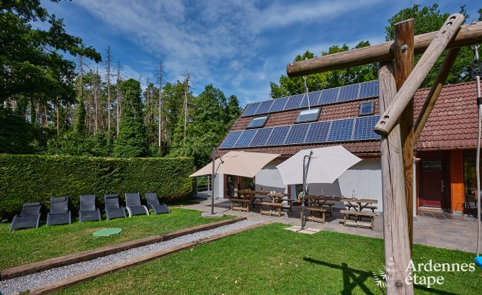 Luxe chalet met sauna in Beauraing, Ardennen