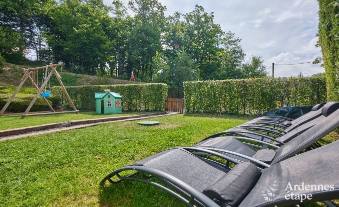 Luxe chalet met sauna in Beauraing, Ardennen