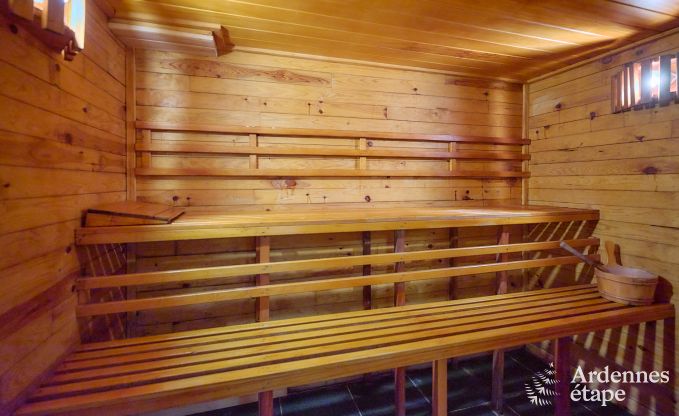 Luxe chalet met sauna in Beauraing, Ardennen