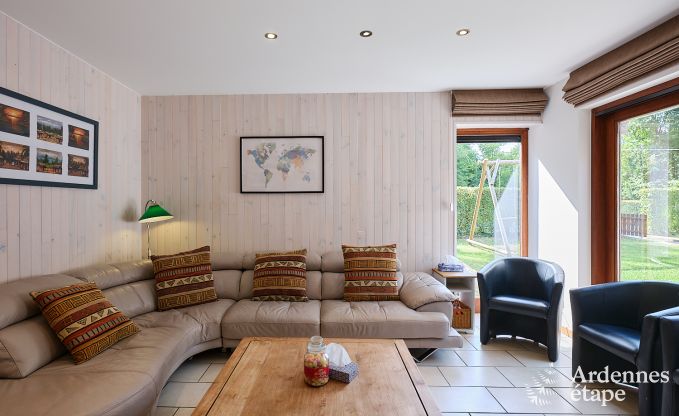 Luxe chalet met sauna in Beauraing, Ardennen