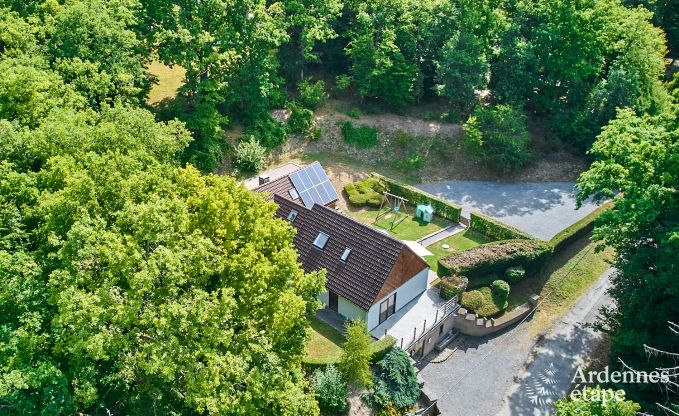 Luxe chalet met sauna in Beauraing, Ardennen