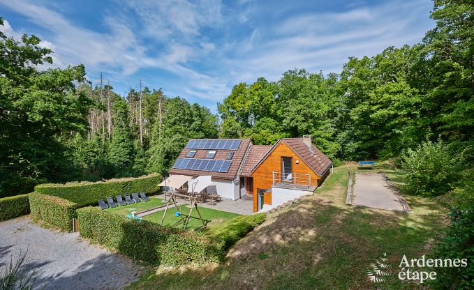 Luxe chalet met sauna in Beauraing, Ardennen