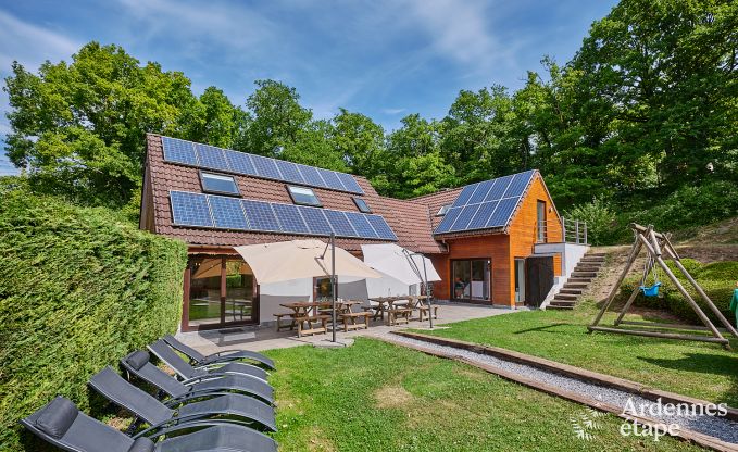 Luxe chalet met sauna in Beauraing, Ardennen