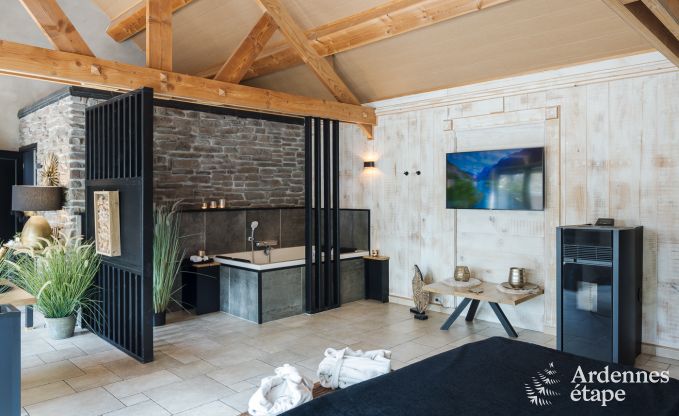 Romantische vakantiewoning voor 2 personen in Beauraing met zwembad, sauna en jacuzzi