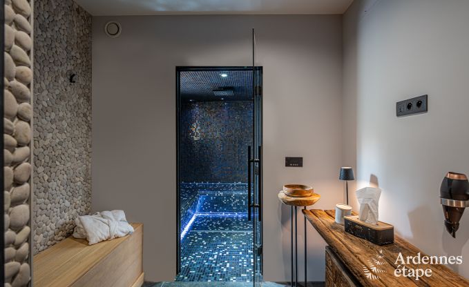 Romantische vakantiewoning voor 2 personen in Beauraing met zwembad, sauna en jacuzzi