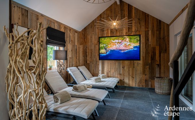 Romantische vakantiewoning voor 2 personen in Beauraing met zwembad, sauna en jacuzzi