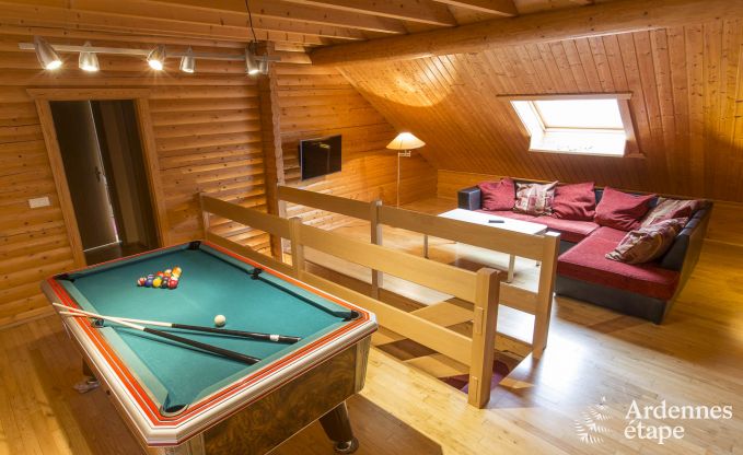 Chalet in Bernister voor 15 personen in de Ardennen